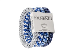 Kknekki hair elastics blue mix (4-pack)